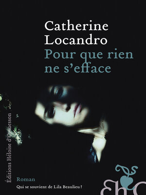cover image of Pour que rien ne s'efface